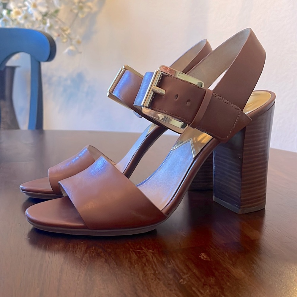 Michael Kors ‘Liz’ sandal - size 9, brown